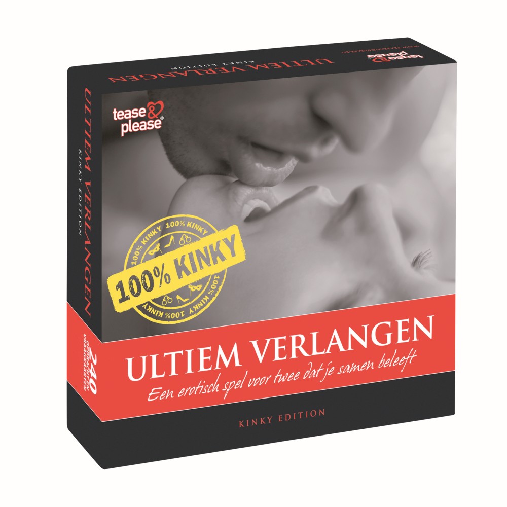 Tease & Please - Ultiem Verlangen 100% Kinky (NL) Jeu de plaisir - Noir